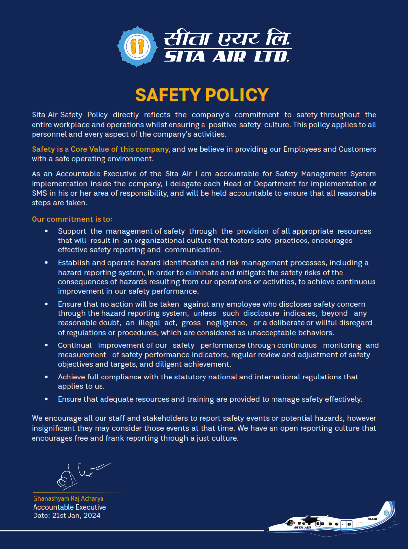 Safety Policy